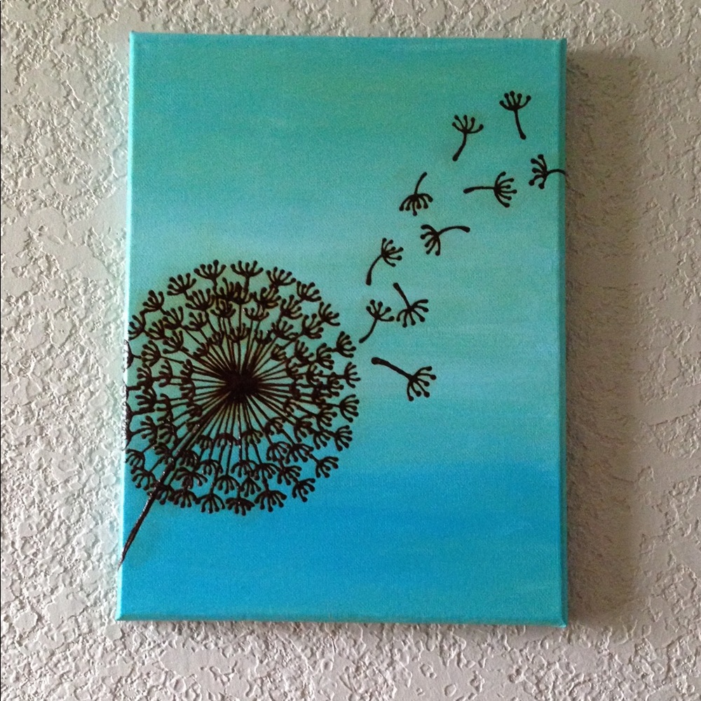 Dandelion Painting